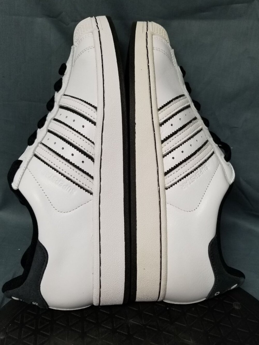 Adidas Superstar II White Core Black JH5469 Mens Size 10.5 NEW NO BOX! - Picture 12 of 12